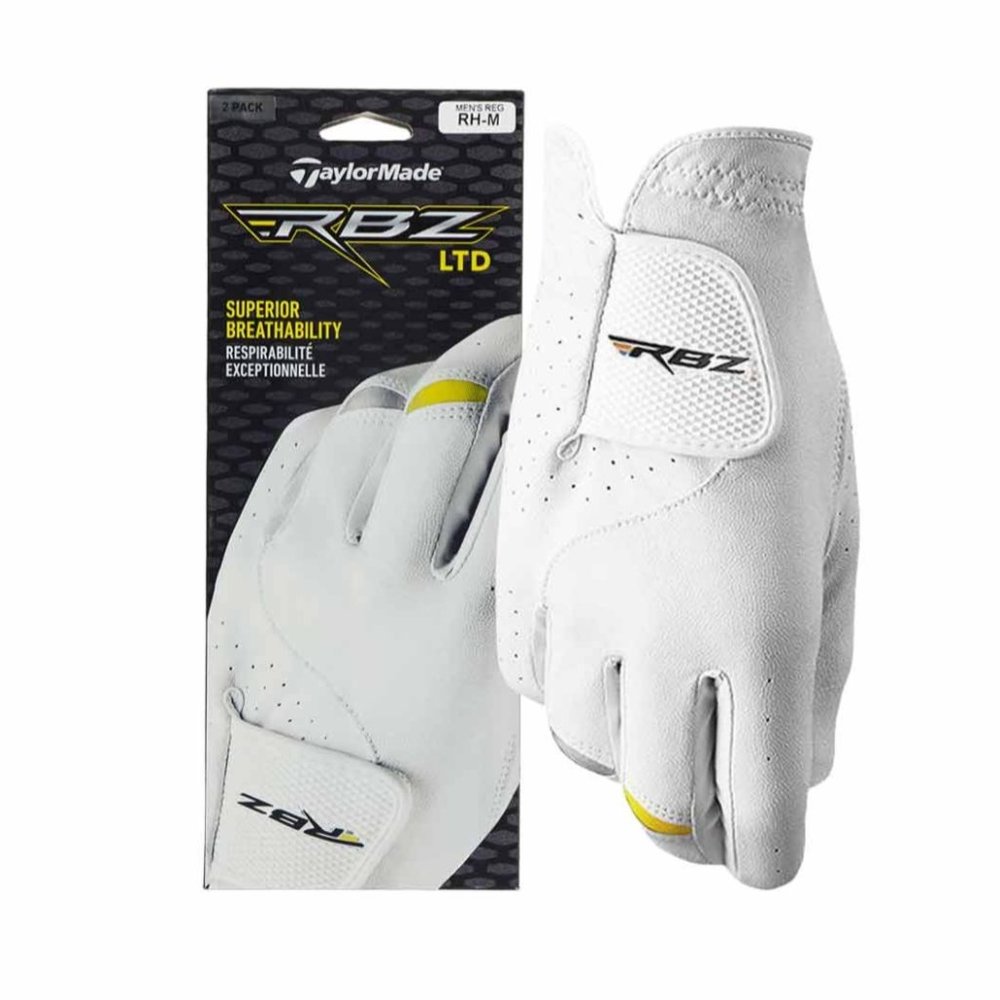 TaylorMADE-MEN'S 2 PACK RIGHT HAND GOLF GLOVES SIZE M/L